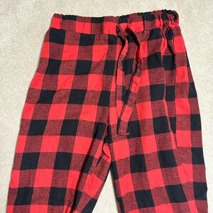 Checkered Red and Black PJ pants
